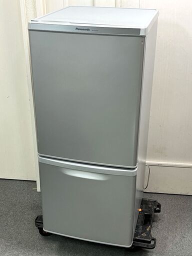 ㊼【税込み】パナソニック 138L 2ドア 冷蔵庫 NR-B14AW-S シルバー 2018年製【PayPay使えます】