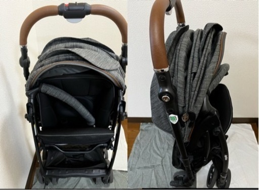 【受付終了】Aprica（アップリカ）AB型ベビーカー ラクーナ　ビッテ　クッション子供用品 ベビー用品 ベビーカー、バギー 受付終了】Aprica（アップリカ）AB型ベビーカー ラクーナ ビッテ