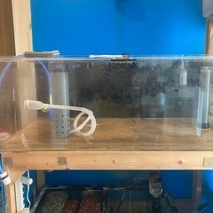 1200アクリルオーバーフロー水槽 1200 アクリル オーバーフロー 水槽