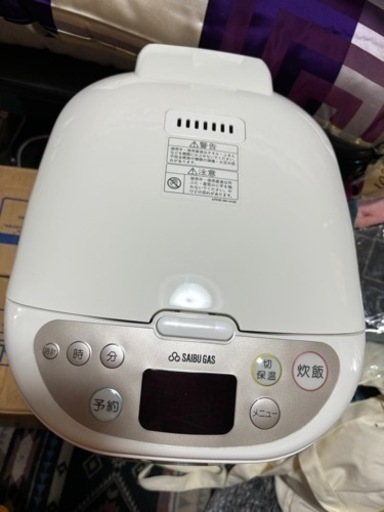 電子ジャー付ガス炊飯器★