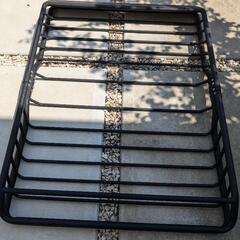 ルーフラック アルミ 組立式 ワイルド カーゴラック ルーフバスケット 製 ルーフキャリア ブラック 黒 マッドブラック