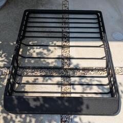 ルーフラック アルミ 組立式 ワイルド カーゴラック ルーフバスケット 製 ルーフキャリア ブラック 黒 マッドブラック