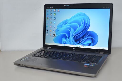中古ノートパソコン HP Probook 4730S Windows11+office 新品爆速SSD256GB core i5-2430M/メモリ8GB/17.3インチ/無線/WEBカメラ/DVDマルチ