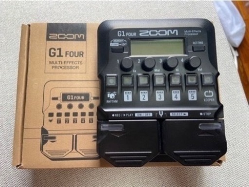 【ほぼ新品】zoom g1four  マルチエフェクター