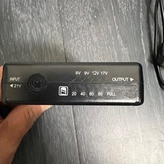 取引者決まりました。空調服　ファン　バッテリー