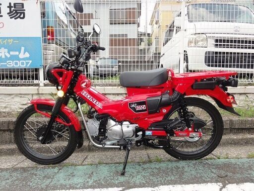 ホンダ　CT125　ハンターカブ　ガレージ保管　状態良い　走行少ない2655Km　キジマUSB充電端子付き