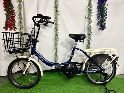 No.89 ヤマハPAS Babby un（パス バビー アン）「PA20BXL」20インチ 3人乗り対応 電動自転車整備済み中古現状