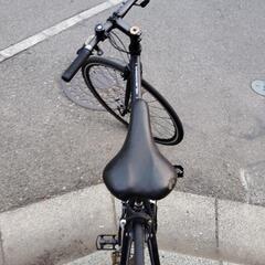 クロスバイク　air-on  black  21段　700✕28c 狭山市引取限定