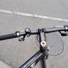 クロスバイク　air-on  black  21段　700✕28c 狭山市引取限定