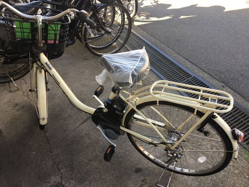 地域限定送料無料 パナソニック ビビ DX 12AH 新基準 子供乗せ 白