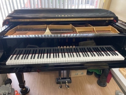 YAMAHA G2A1961年全弦（ドイツ）ハンマー（ドイツ）、鍵盤、ダンパー交換済