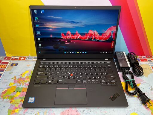 JC0630 レノボ Thinkpad X1 Carbon 7th 第8.5世代 極美品 Win11 ノートパソコン