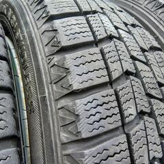 決まりました軽自動車用アルミホイール付きバリ山スタットレスタイヤ