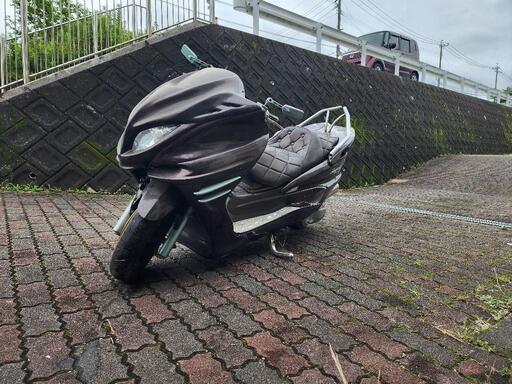 マジェスティ　整備要　車高短