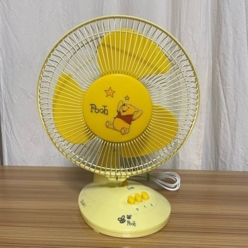 くまのプーさん 扇風機　家電 季節、空調家電 扇風機