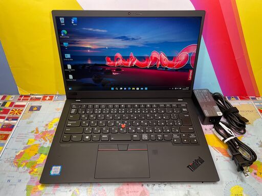 JC0631　レノボ 極美品 第8.5世代 X1 Carbon 7th ノートパソコン 14型　SSD512　大容量　高性能