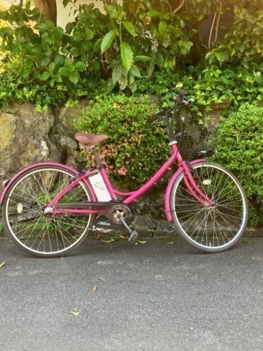 値下げ！自転車店からの出品/電動26インチ/6.6Ah/程度の良い中古バッテリー15km実走テスト済み/プロの技術で整備済/防犯登録ok