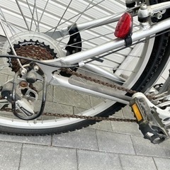 無印良品 自転車 18段変速 アルミクロスバイク 26インチ ATB