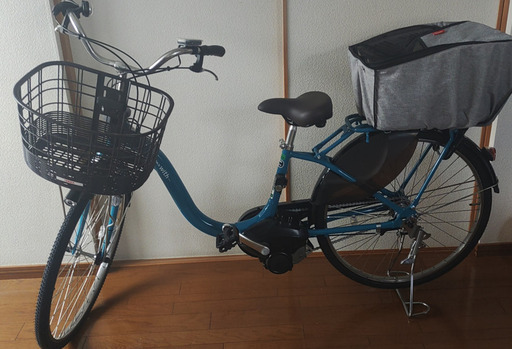 【美品】ヤマハ電動アシスト自転車 PAS WITH PA26W+付属品