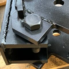 小型　ユンボ　バケットハサミ　溶接必要