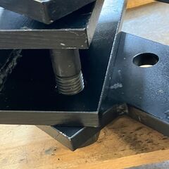 小型　ユンボ　バケットハサミ　溶接必要