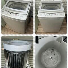 ご成約済み🙏配送設置0円で🆗✌　AQUA 洗濯機分解洗浄済み✨✨5.0㎏❗❗