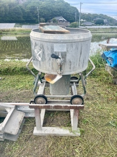 【早い者勝ち‼️】トンボ　モルタルミキサー‼️