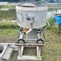 【早い者勝ち‼️】トンボ　モルタルミキサー‼️