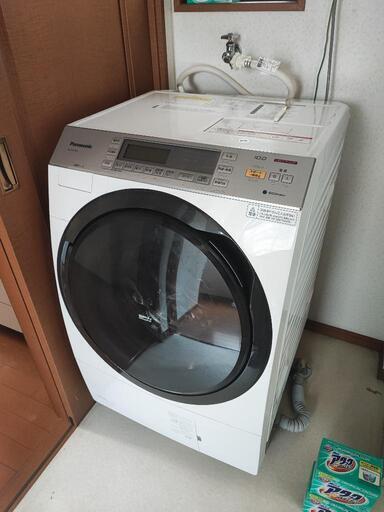 Panasonicドラム式洗濯機　使用回数少な目