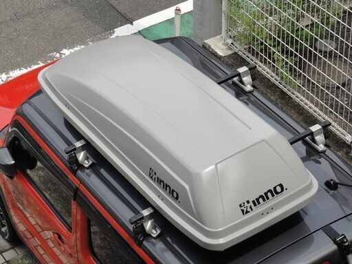 innルーフボックス BR220 白 左開き ルーフBOX 小型車、軽自動車