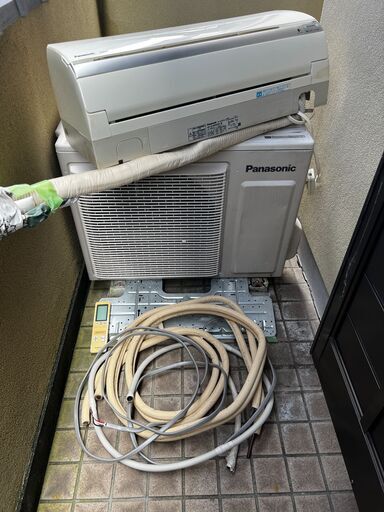 エアコン動作品◇PanasonicエコナビCS-40PA2E1 ＋室外機