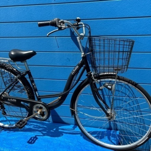 【55】一般車 ママチャリ La Sienne グレー系 27インチ 55】一般車 ママチャリ La Sienne グレー系 27インチ