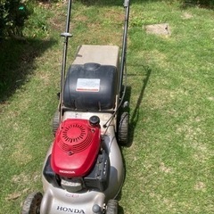 ホンダ芝刈り機、自走、集草バッグ、実演済み、引き取りで
