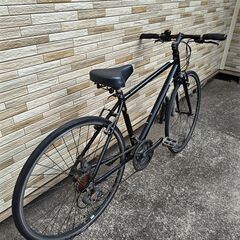 中古自転車 3×7段変速 465MM クロスバイク軽整備済み 防犯登録対応
