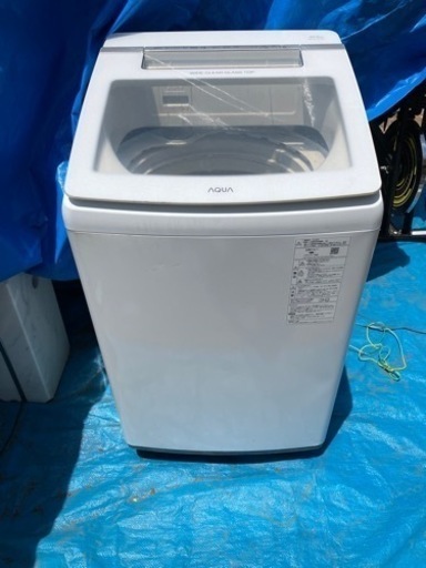 AQUA アクア　洗濯機　AQW-GV100H 2020年製　10kg  大容量