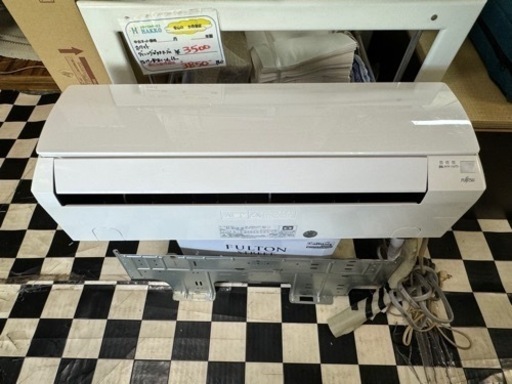 【リサイクルサービス八光】2020年製　富士通　エアコン(主に6畳用)ノクリアＢシリーズ　AS-B22K-W