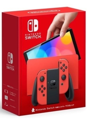 Switch有機EL マリオレッド　新品