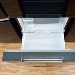 ★ジモティ割あり★ SHARP　冷蔵庫　21年製　152L　ブラック　クリーニング済　YJ3076