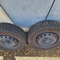 バモスで使用していたスタッドレスタイヤ４本