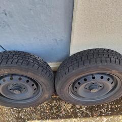 バモスで使用していたスタッドレスタイヤ４本