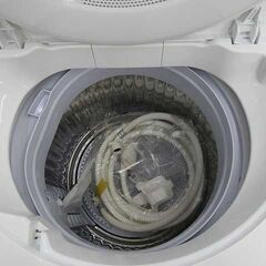 ・【恵庭】シャープ 7kg 全自動洗濯機 洗濯機 2020年製 ES-KS70V-W ふろ水ポンプ付 中古品 paypay支払いOK!