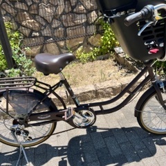 子ども乗せ自転車(非電動です)