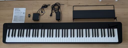 カシオ（CASIO）電子ピアノ Privia PX-S1100BK（ブラック） 88鍵盤
