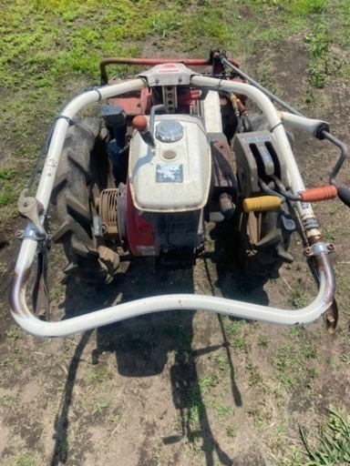ヤンマー つる切機 FMS6 ハンマーナイフロータ 甘藷つる切機 中古 エンジン始動 故障有り 引き取り限定