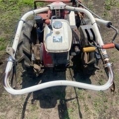 ヤンマー つる切機 FMS6 ハンマーナイフロータ 甘藷つる切機 中古 エンジン始動 故障有り 引き取り限定 