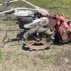 ヤンマー つる切機 FMS6 ハンマーナイフロータ 甘藷つる切機 中古 エンジン始動 故障有り 引き取り限定 