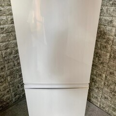 大阪送料無料★3か月保障付き★冷蔵庫★2018年★シャープ★２ドア★SJ-C14D-W★R-19