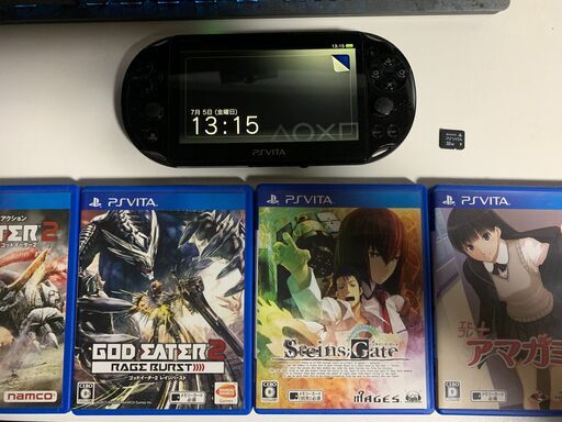 【現金のみ】PlayStation Vita PCH-2000、ゲームソフト