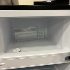 【稼動品】IRIS OHYAMA アイリスオーヤマ ノンフロン冷凍冷蔵庫 PRC-B092D-M 87L 家庭用家電 2024年製 ブラック ウッド 2ドア