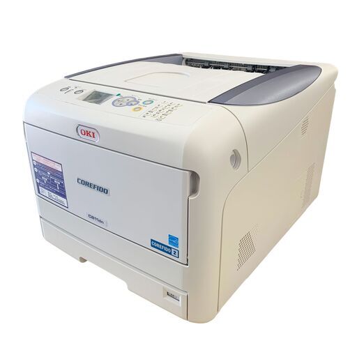 24C405_ジヤ 【来店引き取り限定】OKI 沖電気工業 カラーLEDプリンター COREFIDO C811dn レーザープリンター やや難あり 限定品 中古